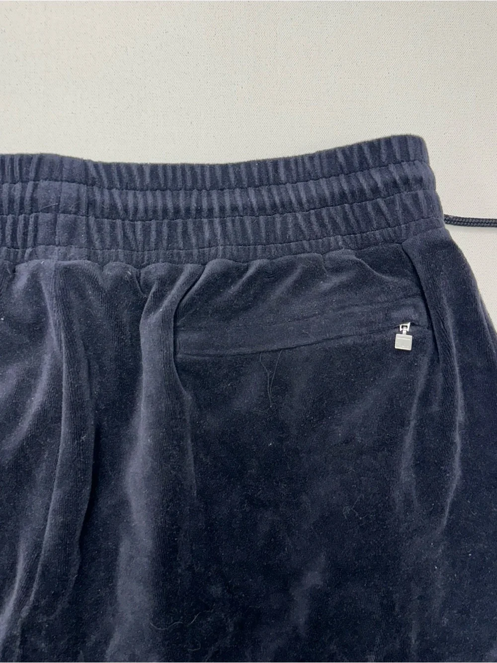 FILA Velour Track Pants Mens 2XL Black Velour Tracksuit Joggers Vintage Y2K